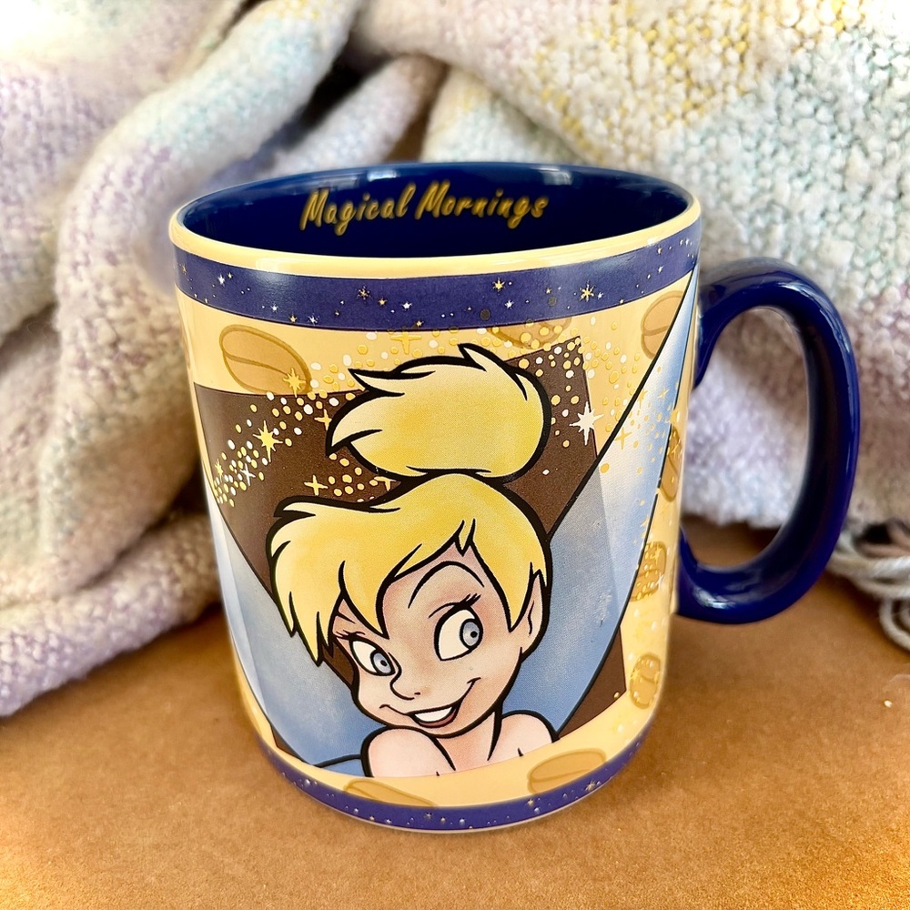 Disney Parks - Tinkerbell "Magical Mornings” Oversized 24 Oz. Ceramic Mug/Cup